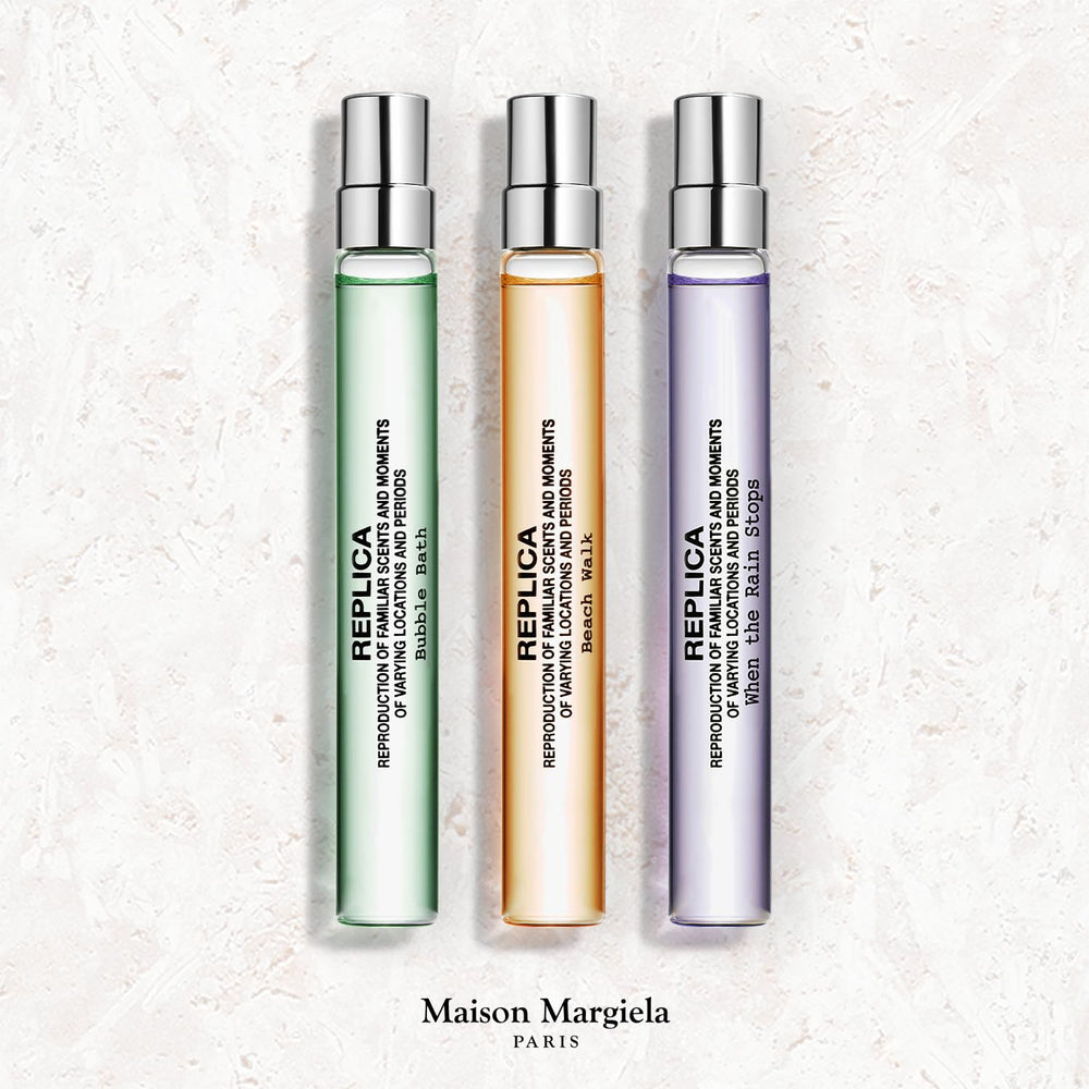 Maison Margiela Replica Bubble Bath travel bottle ideal for cozy bath-time rituals on the go