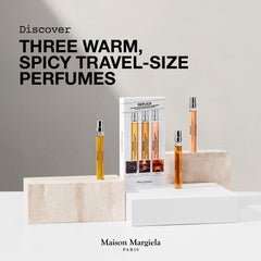 Maison Margiela Replica travel set packaging shows portable luxury ideal for travel or gifting