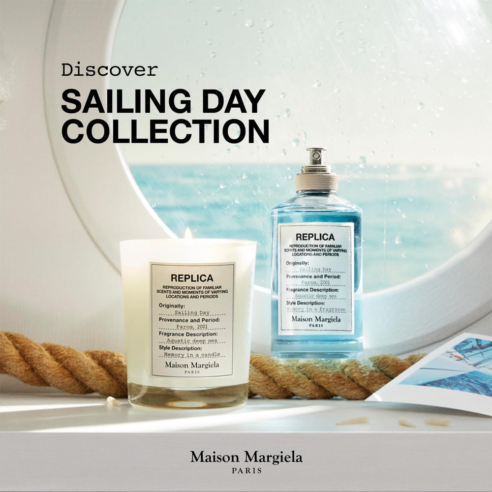 Unisex usage mood shot, versatile coastal scent for everyday wear.