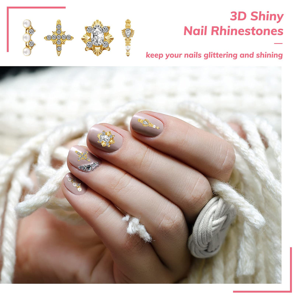 Maitys alloy artificial diamonds and pearls deliver delicate surfaces and gloss.