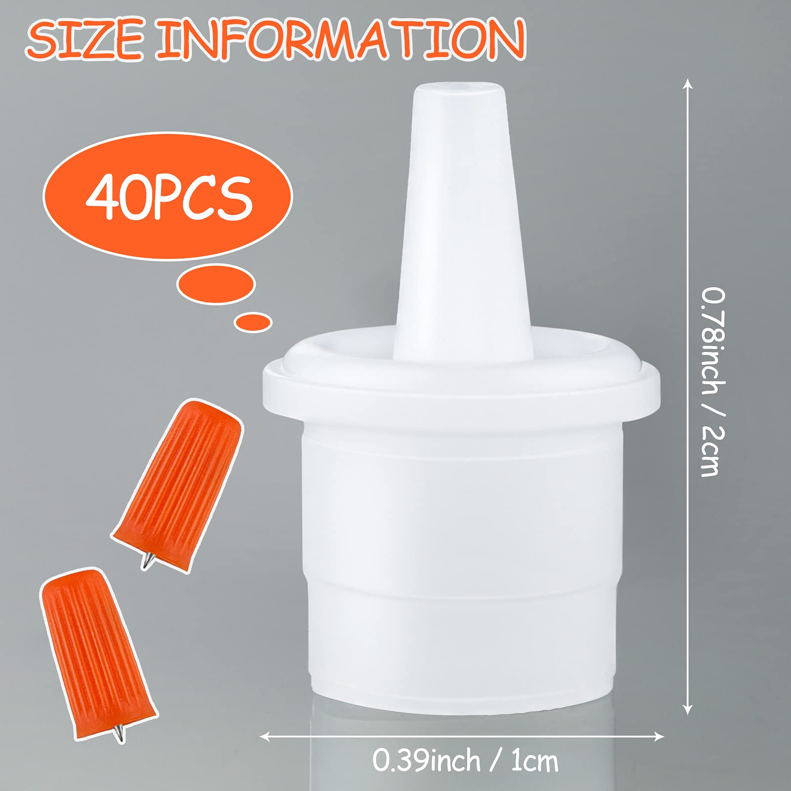 Maitys bottle plug mouth tips ready to seal and protect glue bottles.