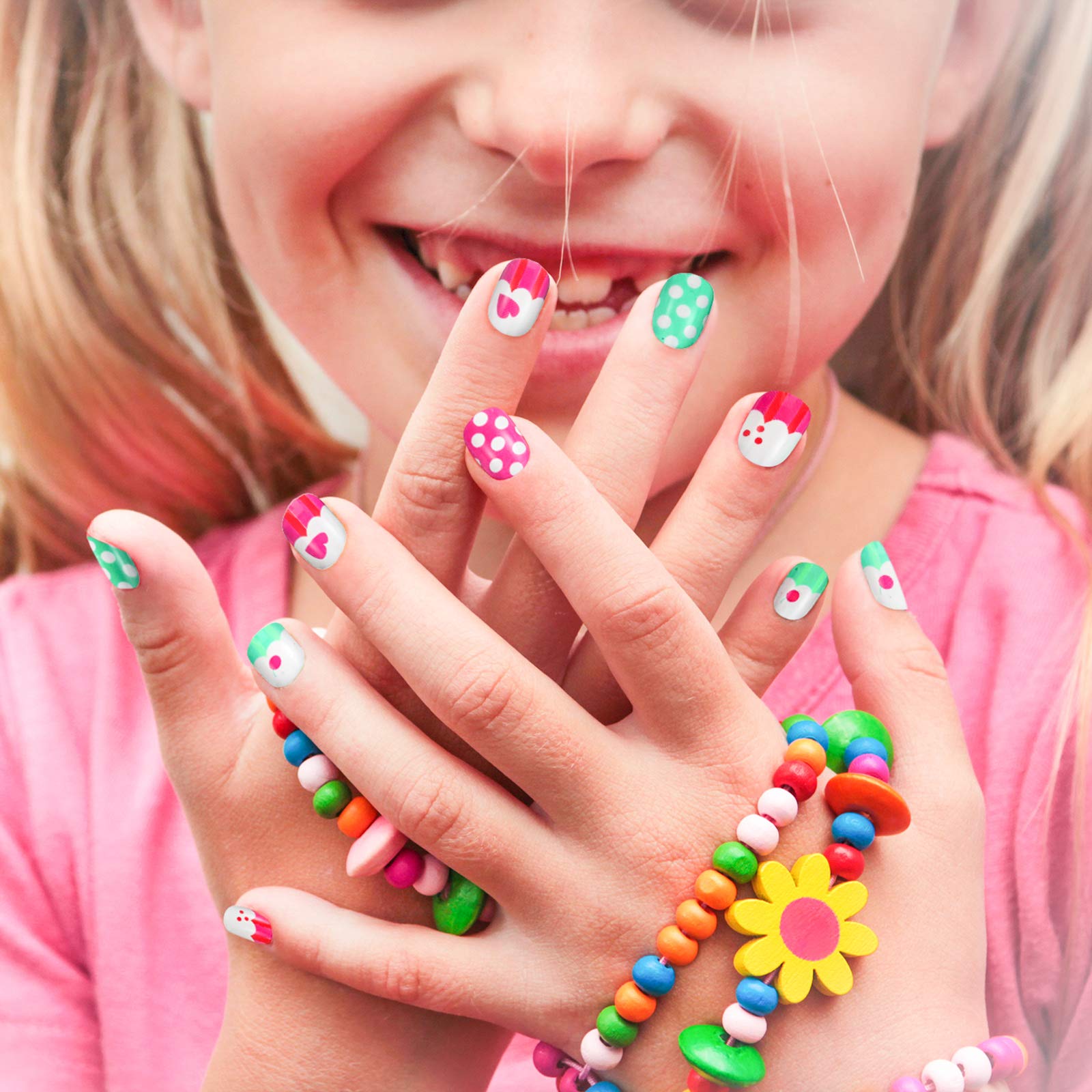 Maitys DIY home nails art ideal for festive kid nail designs