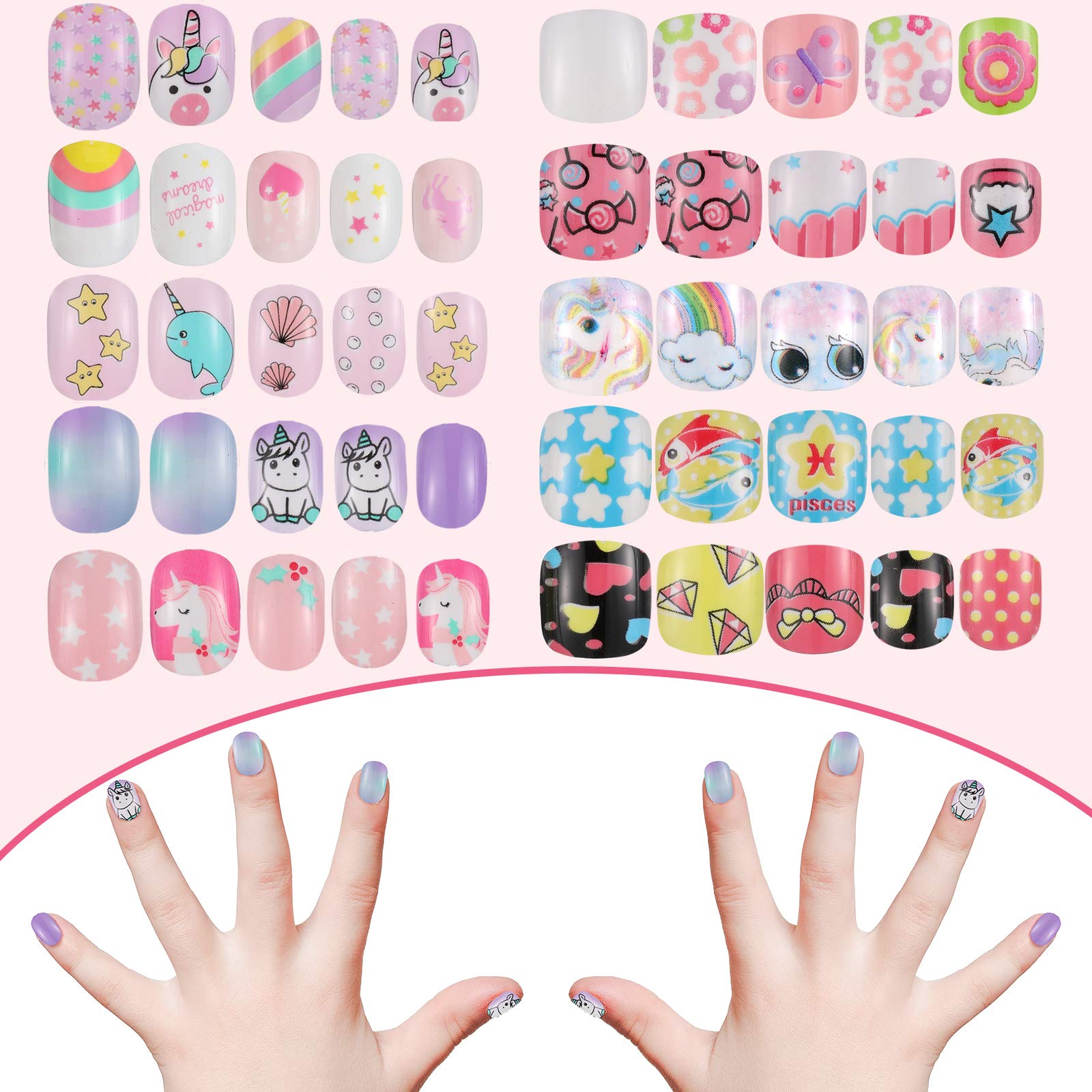 Maitys kids nail art at home enables creative DIY fun