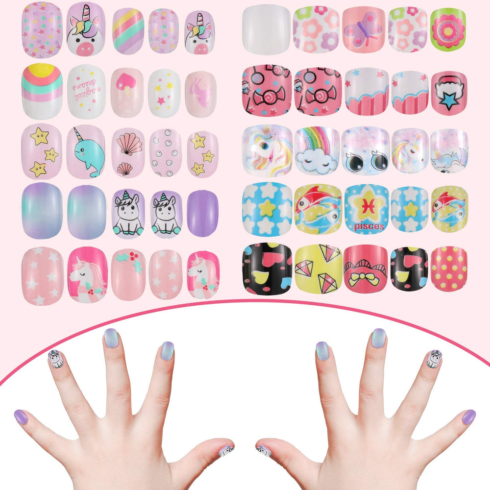 Maitys kids nail art at home enables creative DIY fun