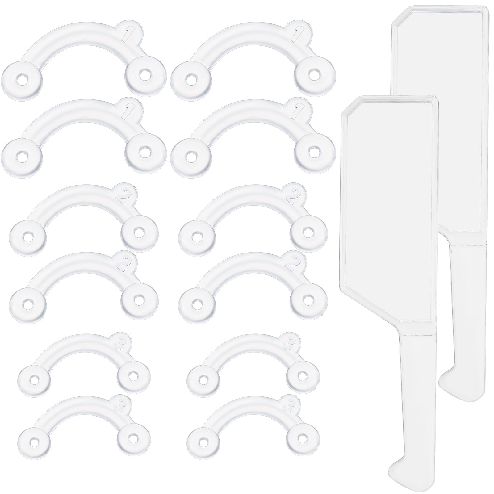 Maitys nose-up lifting clip close-up showing silicone ends for gentle shaping.