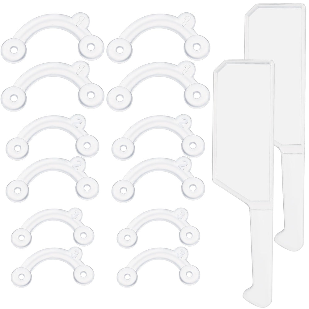 Maitys nose-up lifting clip close-up showing silicone ends for gentle shaping.
