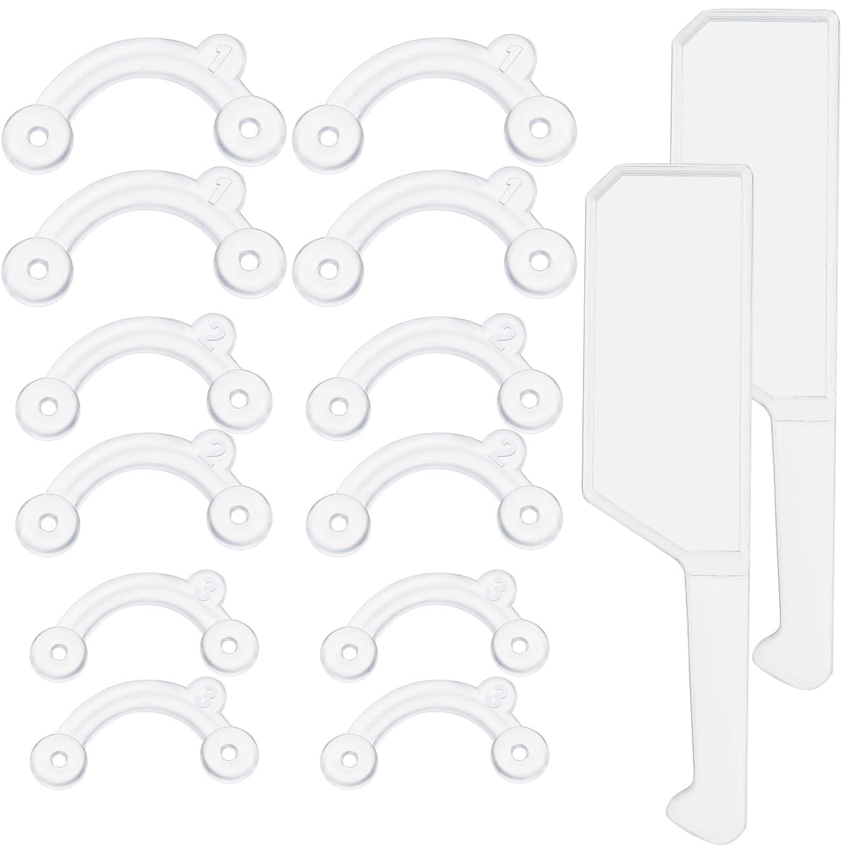 Maitys nose-up lifting clip close-up showing silicone ends for gentle shaping.