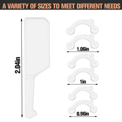 Maitys nose-up lifting clip inside view highlights elastic PET middle for durable wear.