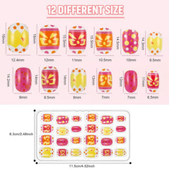 Maitys press-on nails showing easy application for quick DIY kid nails