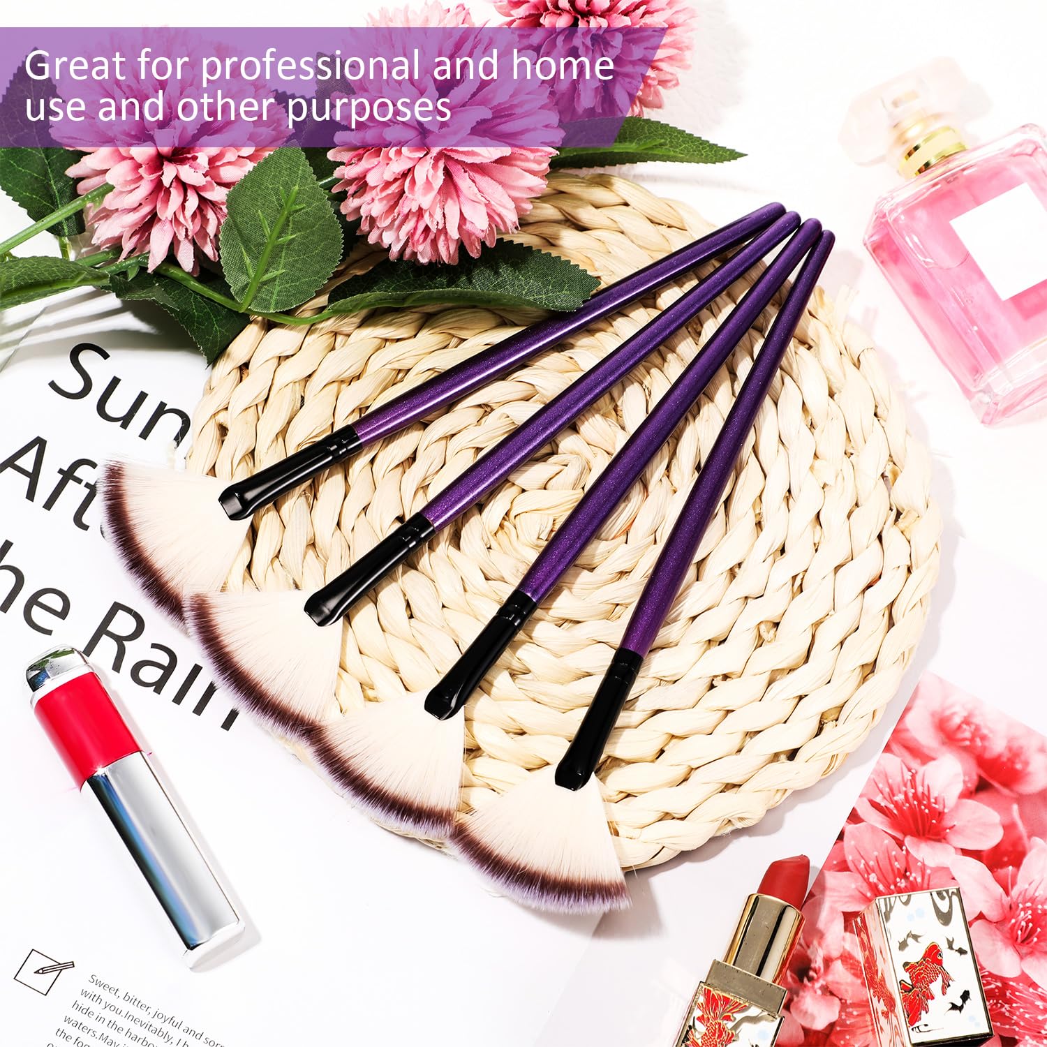 Maitys purple packaging brushes for gifting and daily routines