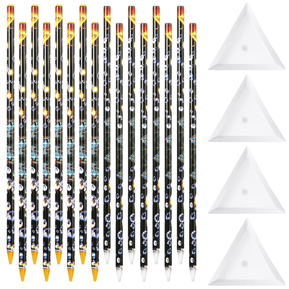 Maitys rhinestone picker pen yellow core detail enables precise rhinestone placement.