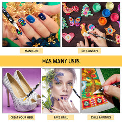 Maitys wax pens closeup shows durable self-adhesive tips for secure pick-up.