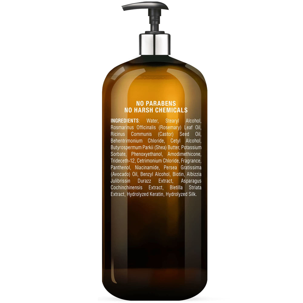 Majestic Pure Biotin Conditioner hair texture closeup demonstrates smoothing for frizz-prone strands.