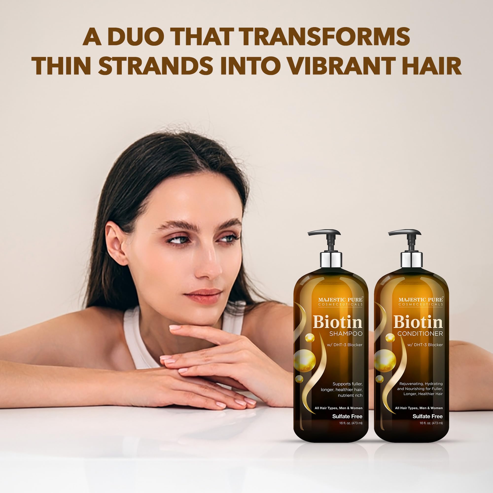Majestic Pure Castor Seed Oil bottle emphasizing conditioning and strand strength
