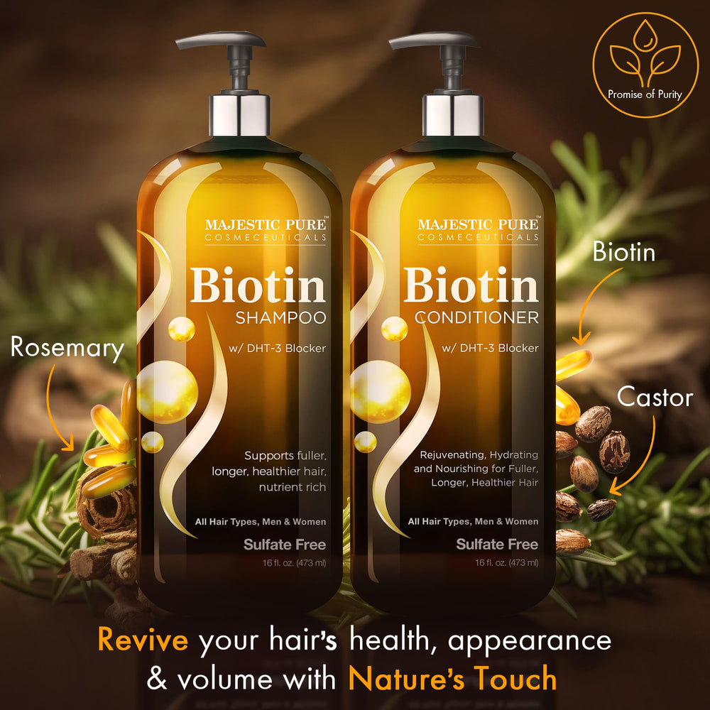 Majestic Pure cruelty-free logo highlighting ethical hair care