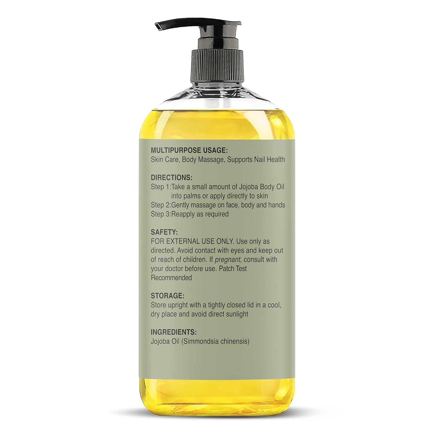 Majestic Pure Jojoba Oil dropper closeup emphasizes precise, convenient daily use.
