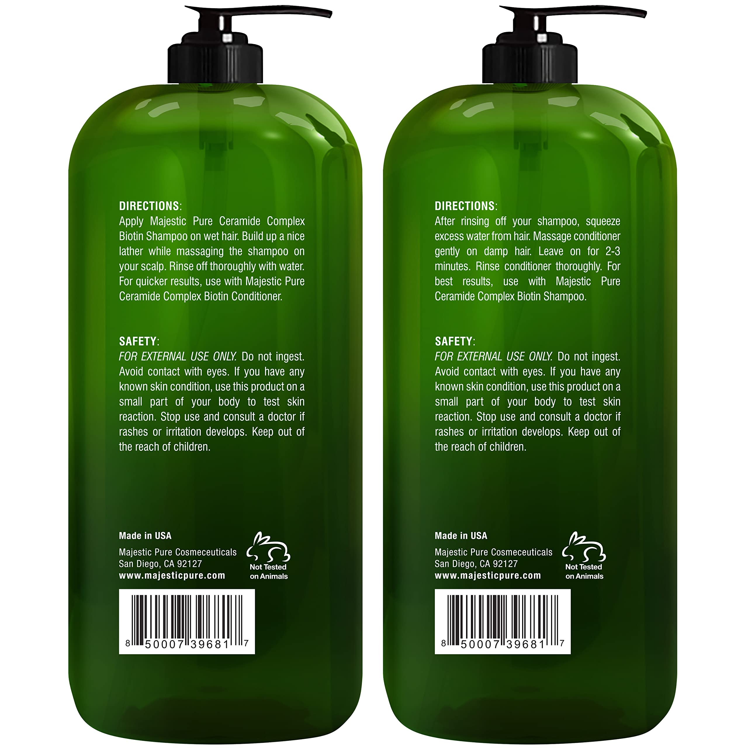 Majestic Pure Lemongrass Eucalyptus blend shows refreshing scent for daily wash