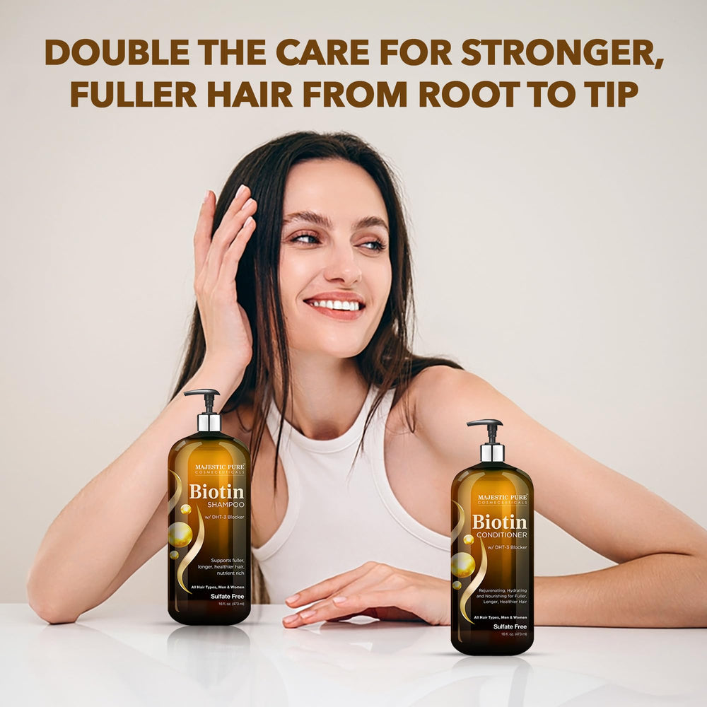 Majestic Pure Rosemary Oil bottle emphasizing scalp-refreshing aroma and nourishment