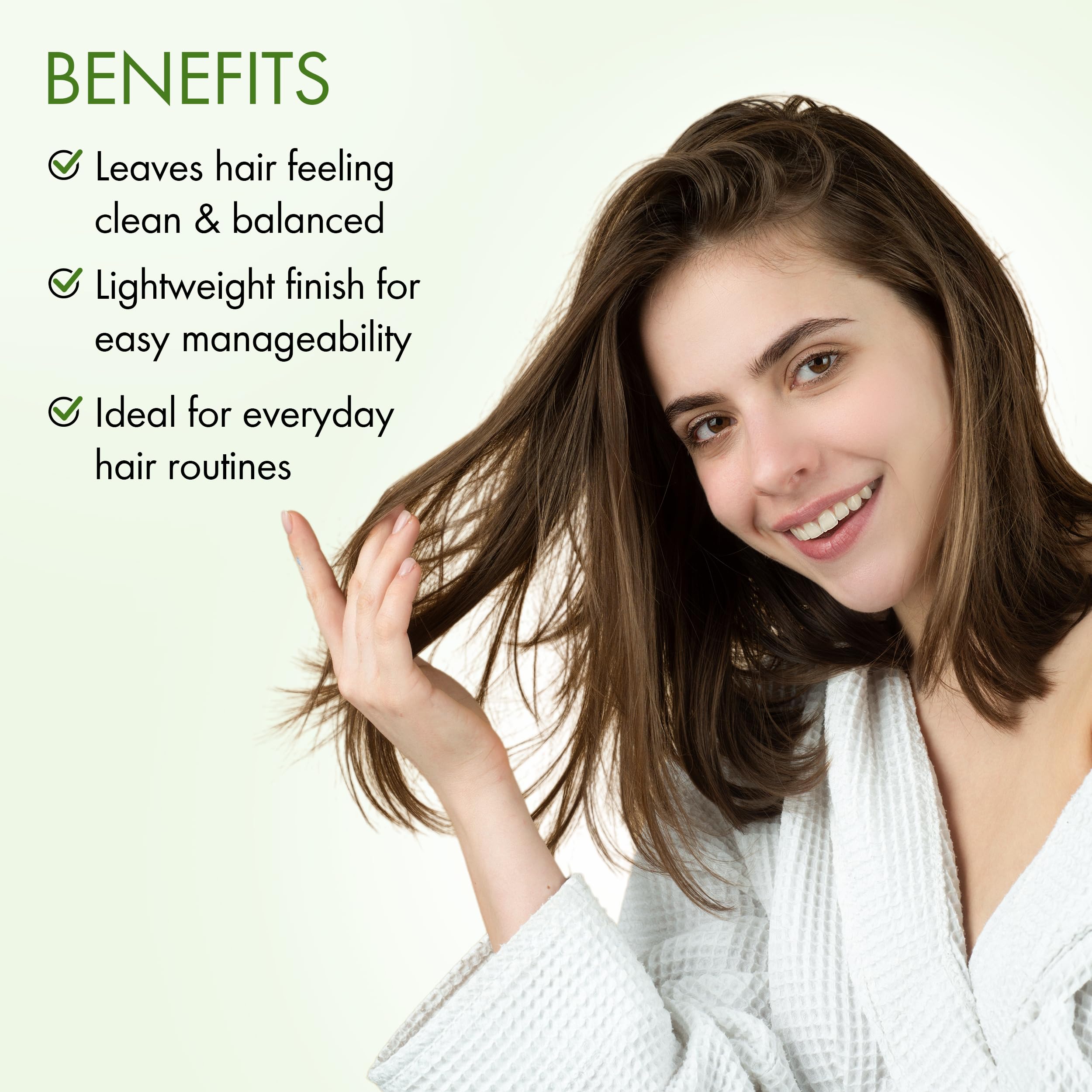 Majestic Pure Tea Tree Shampoo sulfate-free formula offers gentle cleansing.
