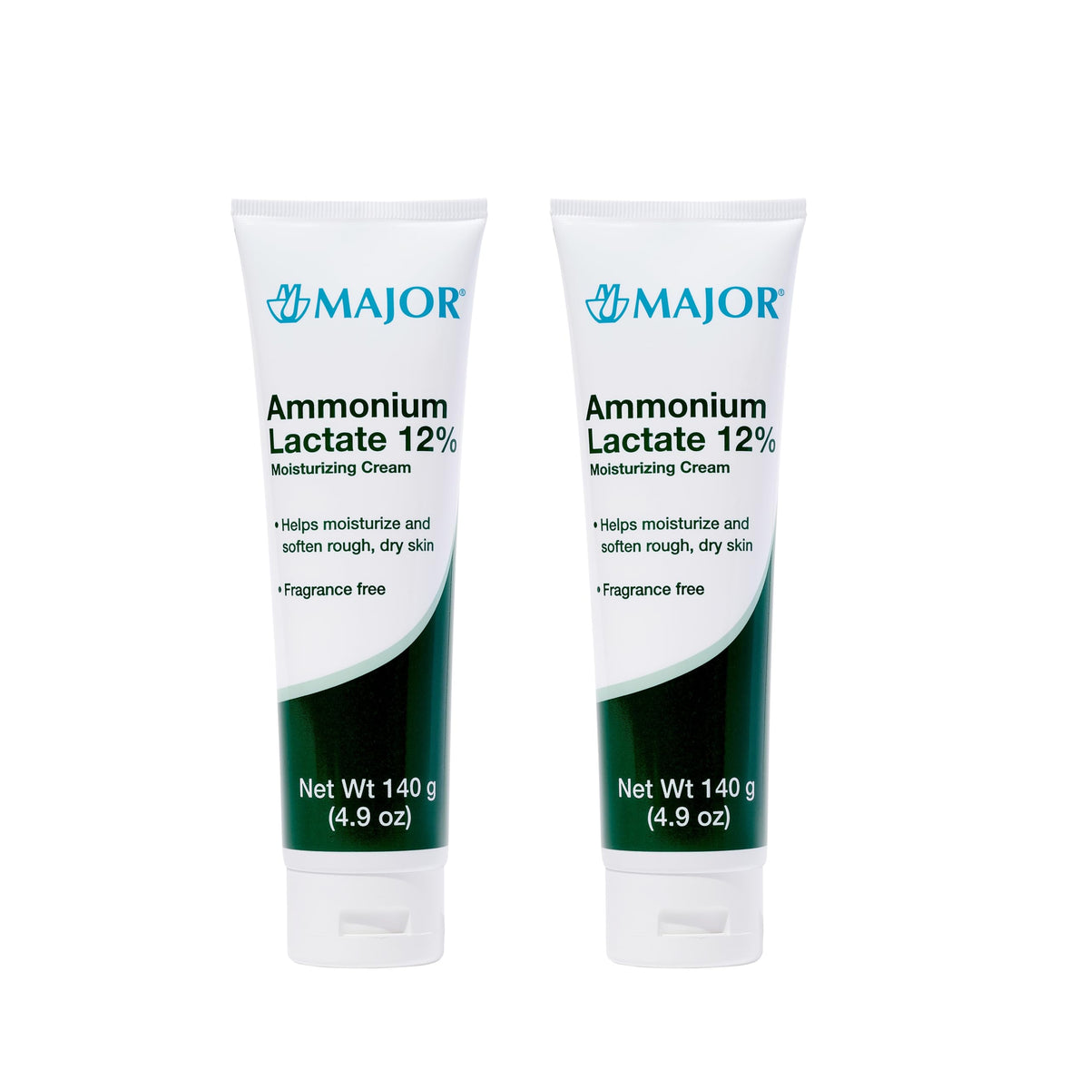 MAJOR Ammonium Lactate 12% Cream tube front highlighting hydration and gentle exfoliation.