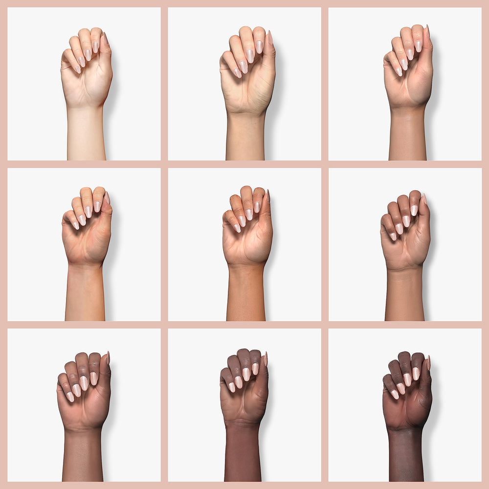 Major Dijit color-shift gel nails reflect different colors from various angles for dynamic looks