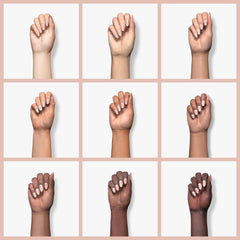 Major Dijit color-shift gel nails reflect different colors from various angles for dynamic looks