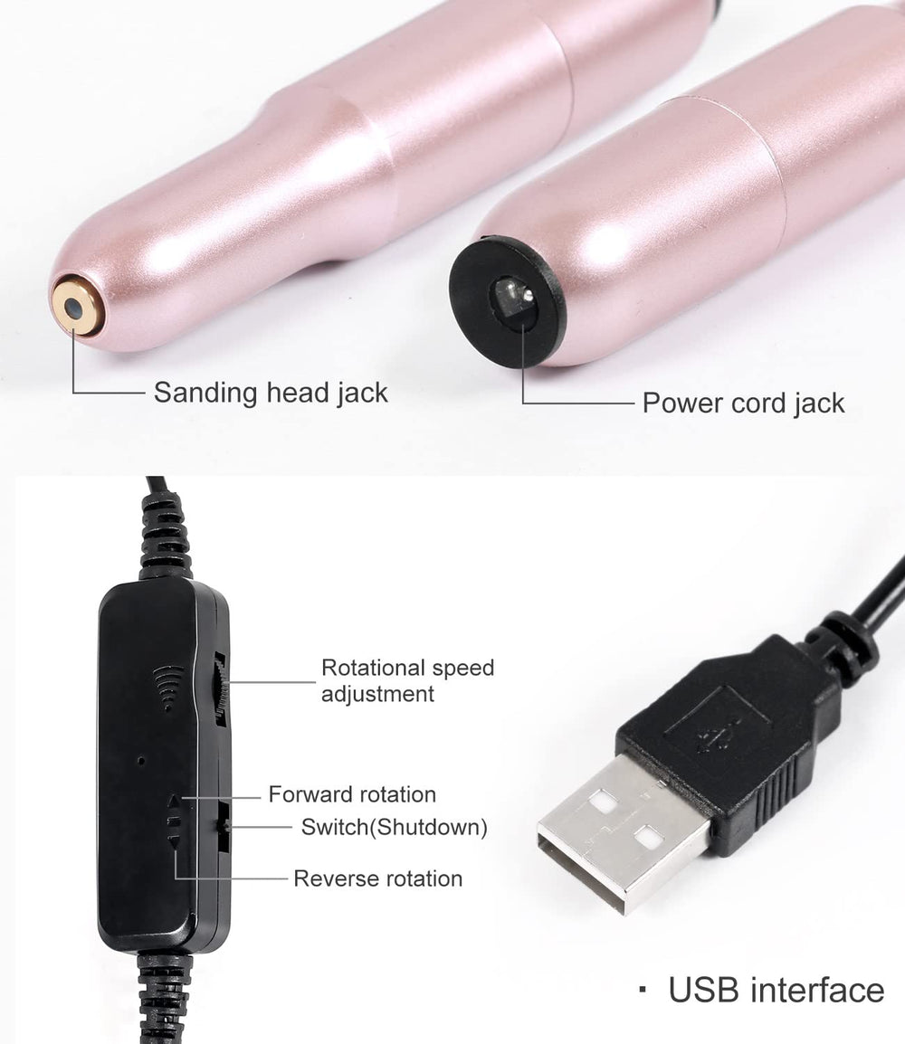 Major Dijit electric nail drill with adjustable speed for precision