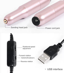 Major Dijit electric nail drill with adjustable speed for precision