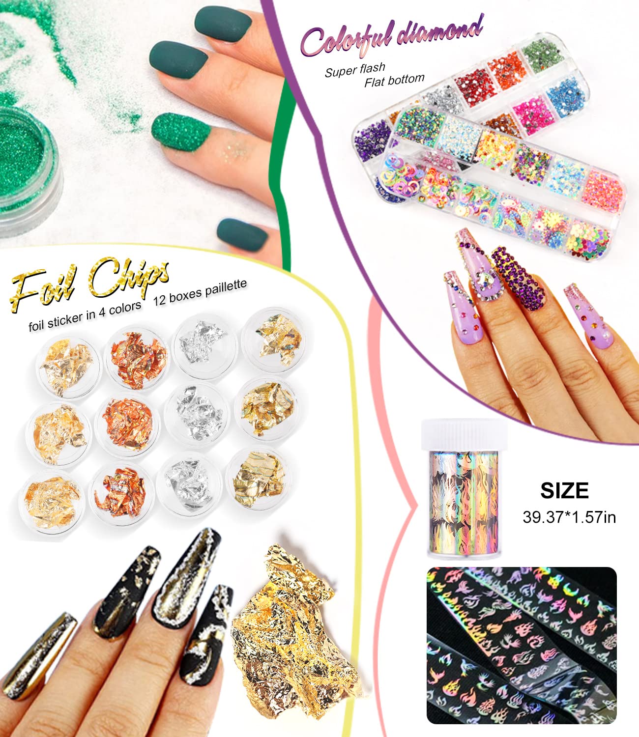Major Dijit nail forms and removal tools for prep and cleanup