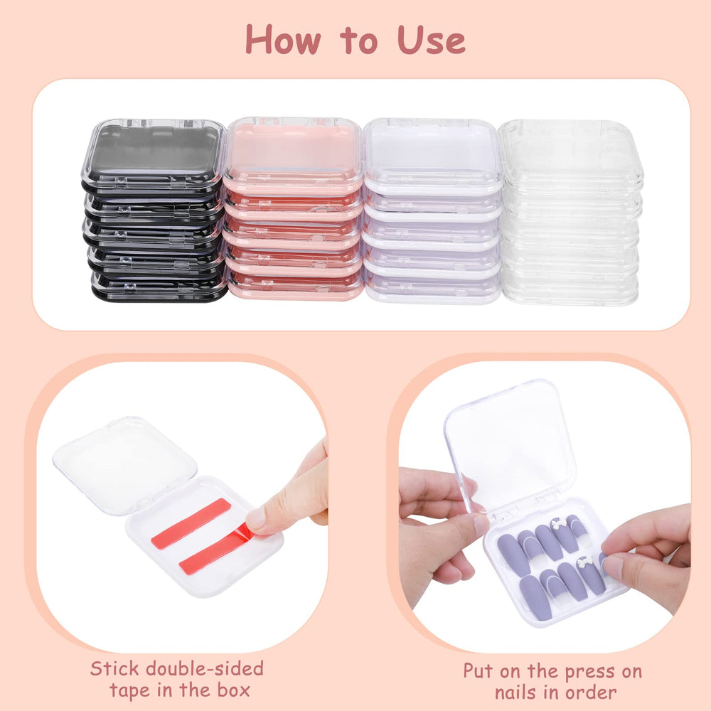 MAKALONE nail box display on vanity demonstrates easy, elegant organization