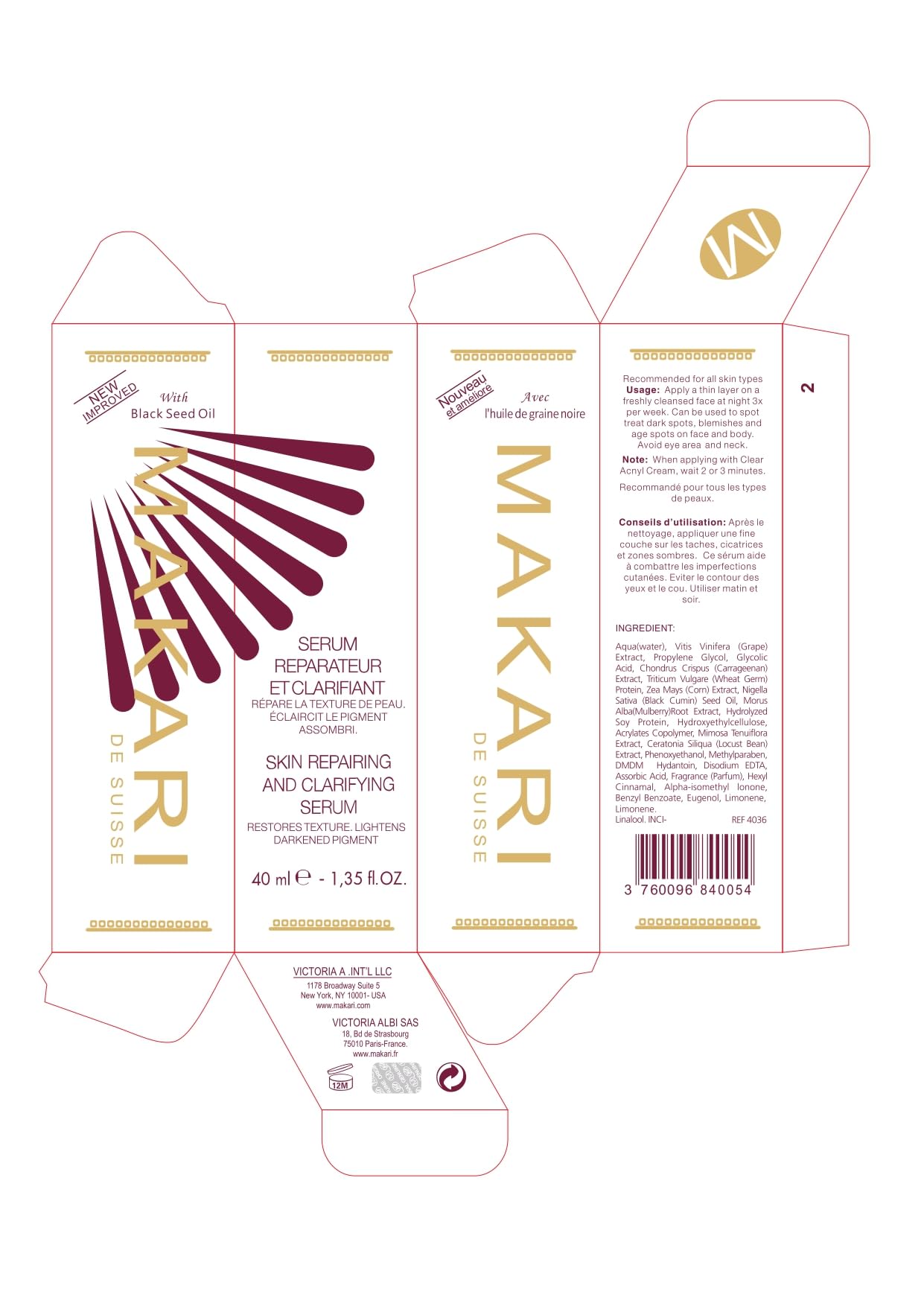 Makari classic-serum-1-35oz product shot supports daily skincare routine