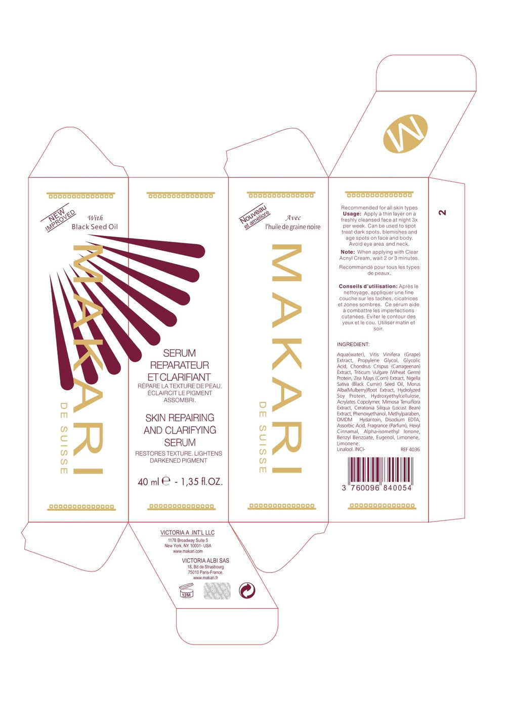 Makari classic-serum-1-35oz product shot supports daily skincare routine