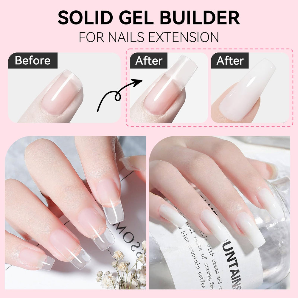 Makartt 3D gel nail art sample demonstrates a sculpted design.