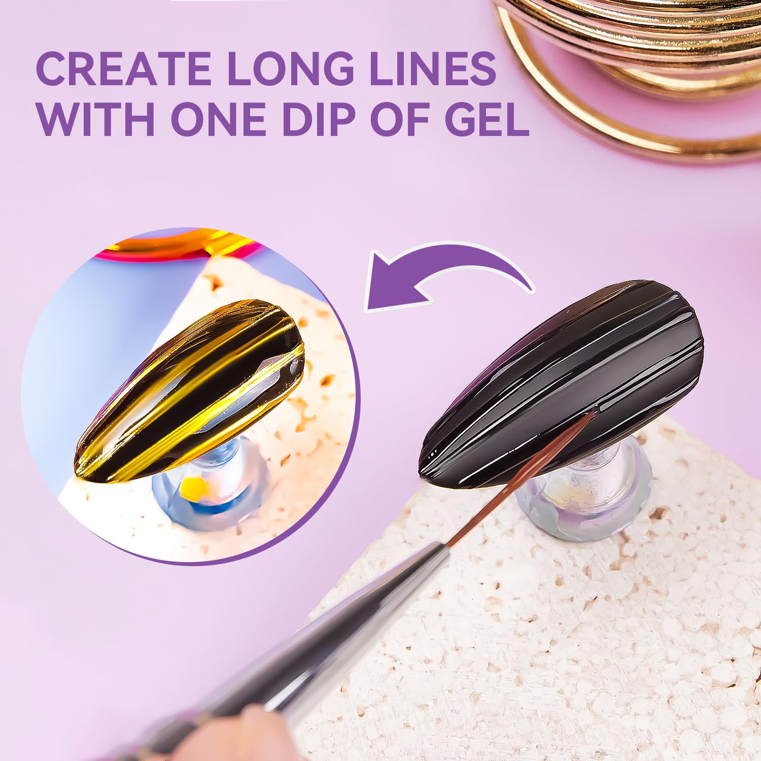 Makartt 3D Nail Gel clear sculpting suitable for natural and gel nails