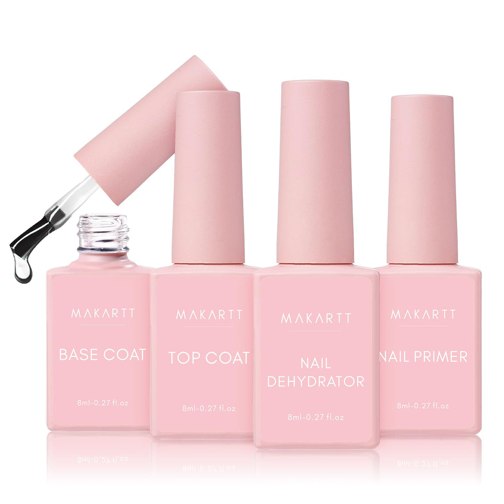 Makartt base coat 8ml ready for stronger adhesion and lasting shine