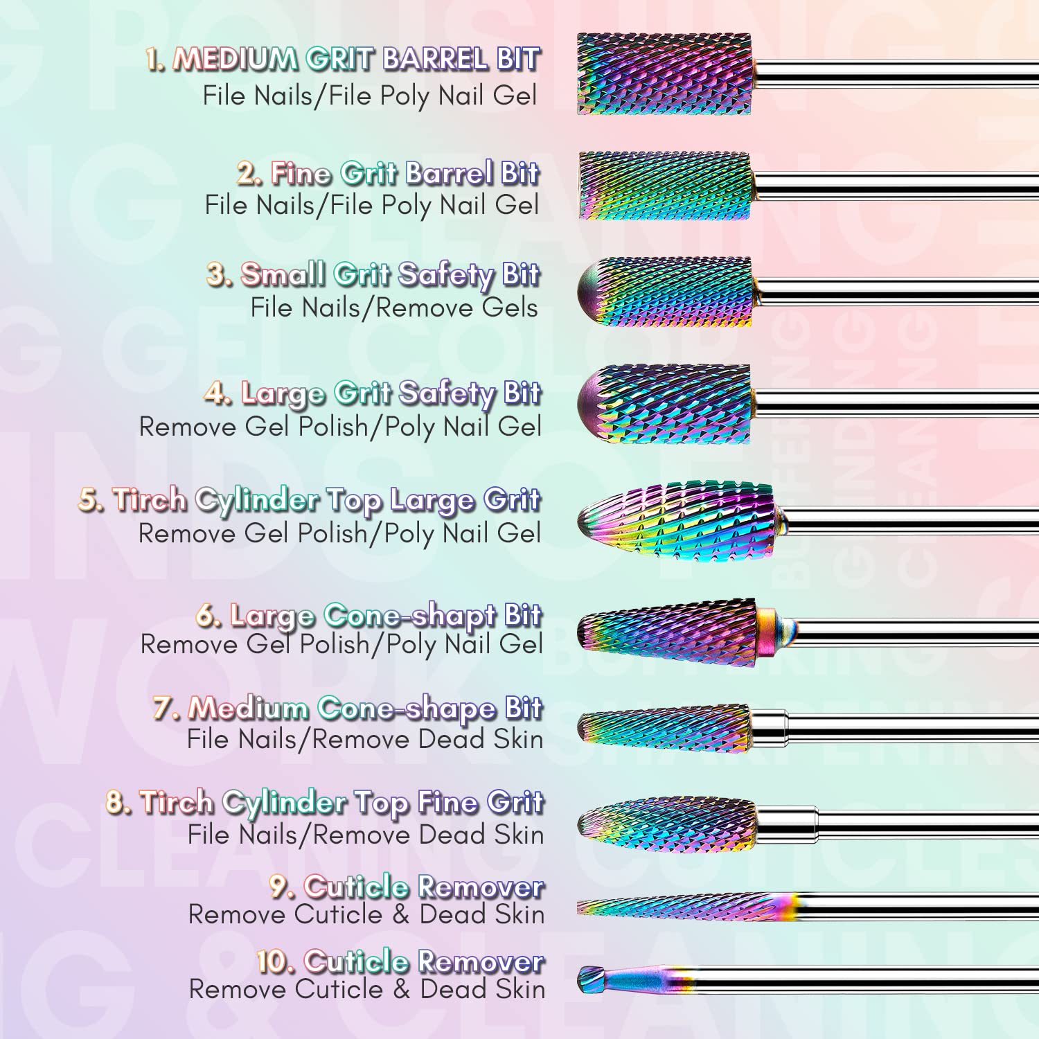 Makartt carve and sculpt bit focuses on shaping edges for nail art.