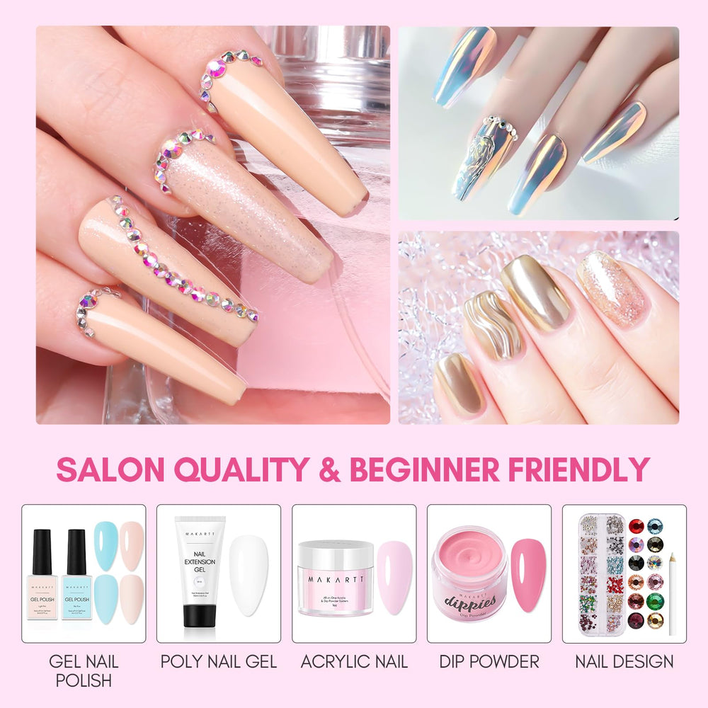 Makartt chip-resistant, non-yellowing top coat on nails
