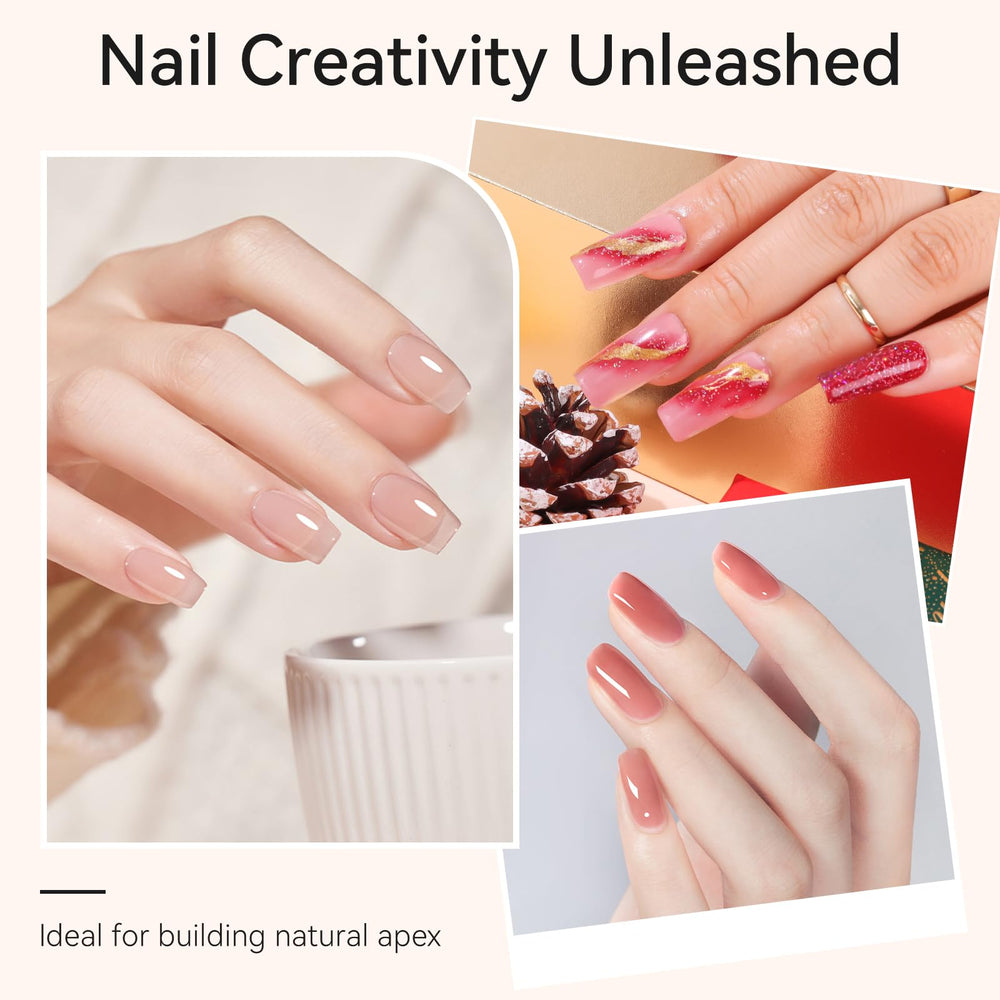 Makartt Clear Builder Nail Gel is vegan and cruelty-free