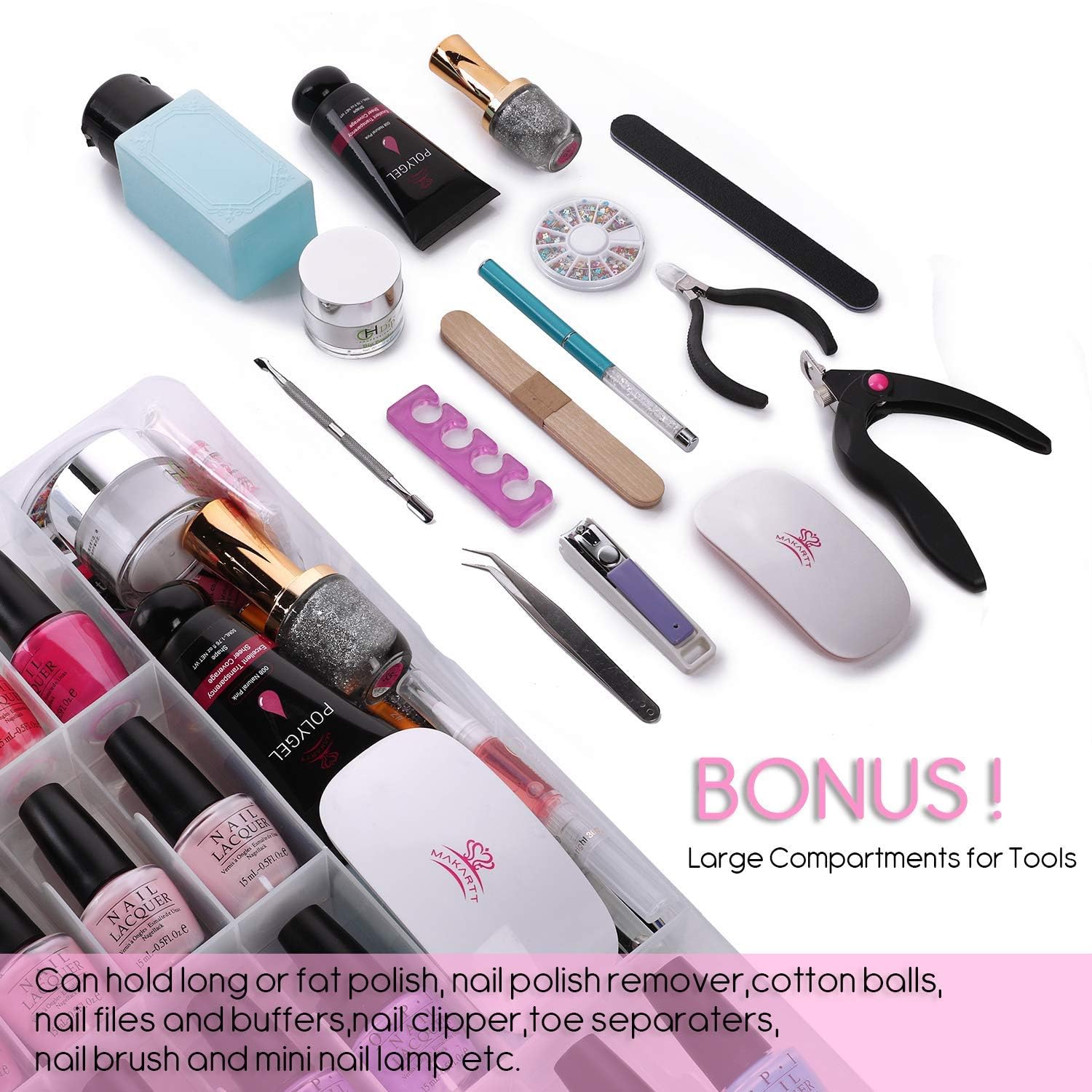 Makartt color-display ready organizer speeds color picking.