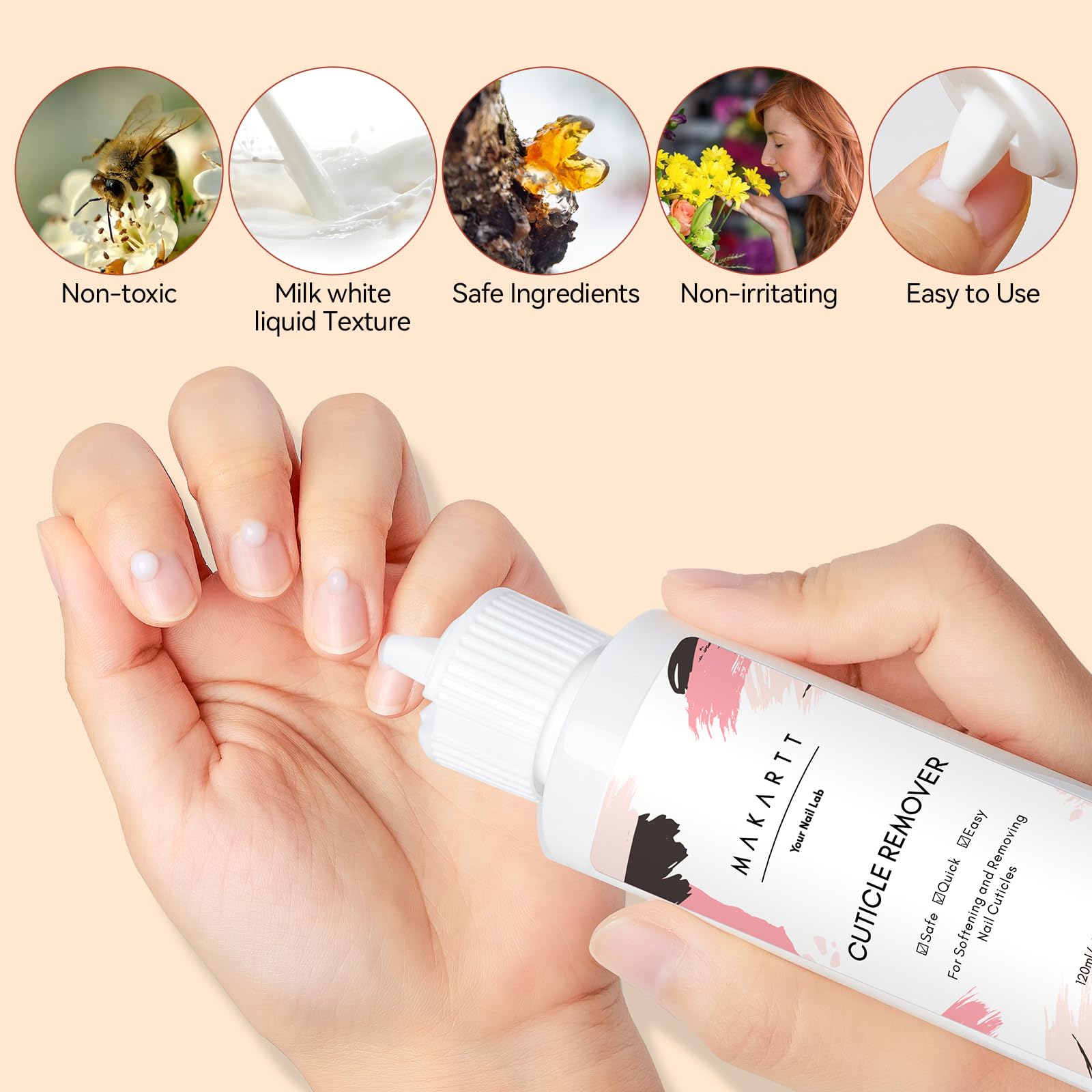 Makartt Cuticle Oil Pen delivering plant-based nourishment for nails and cuticles