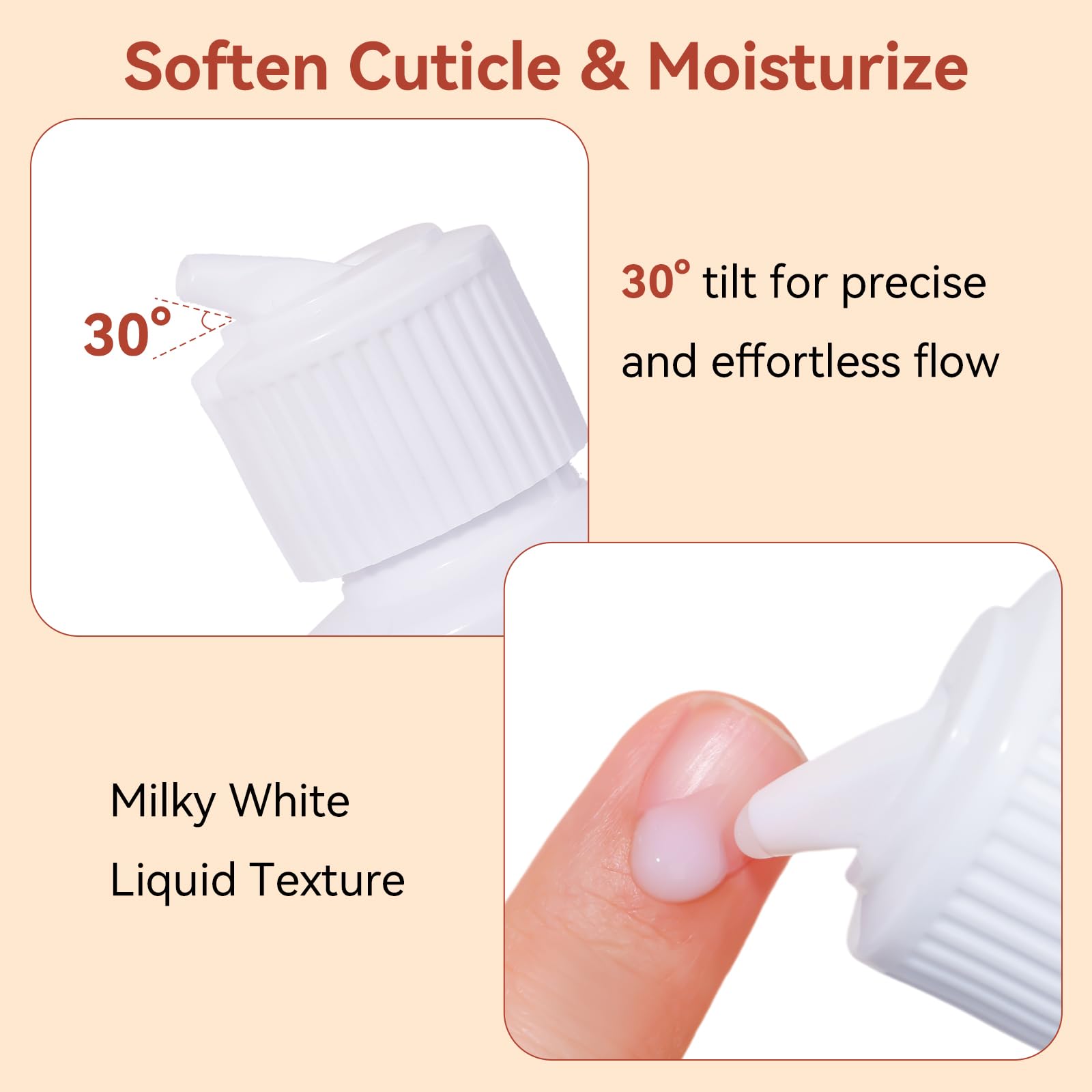 Makartt cuticle trimmer and pusher in stainless steel for precise, clean edges