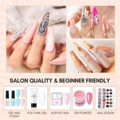 Makartt Gel Top Coat No Wipe cures under UV light for durable wear.