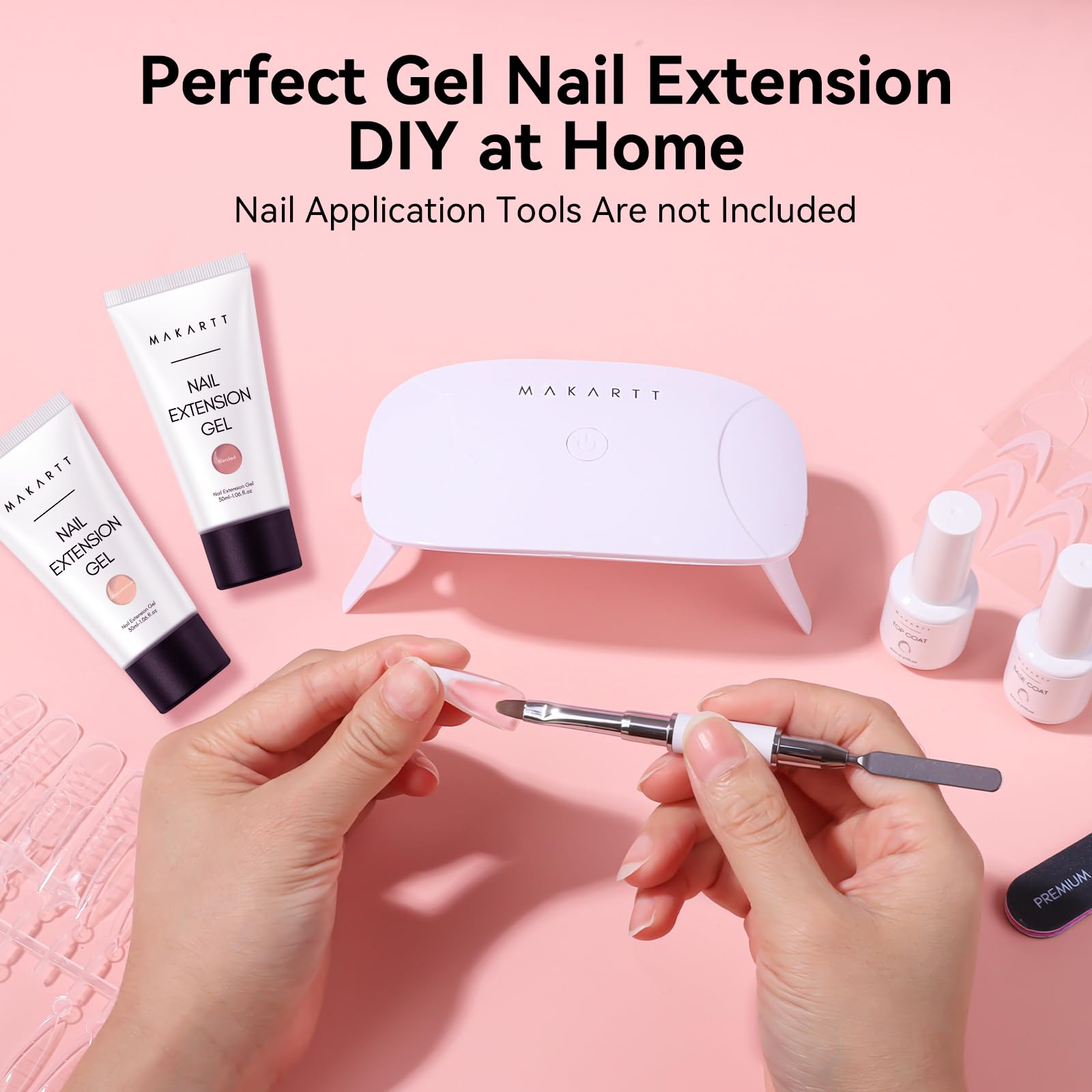 Makartt home salon kit enables DIY nails with professional look.