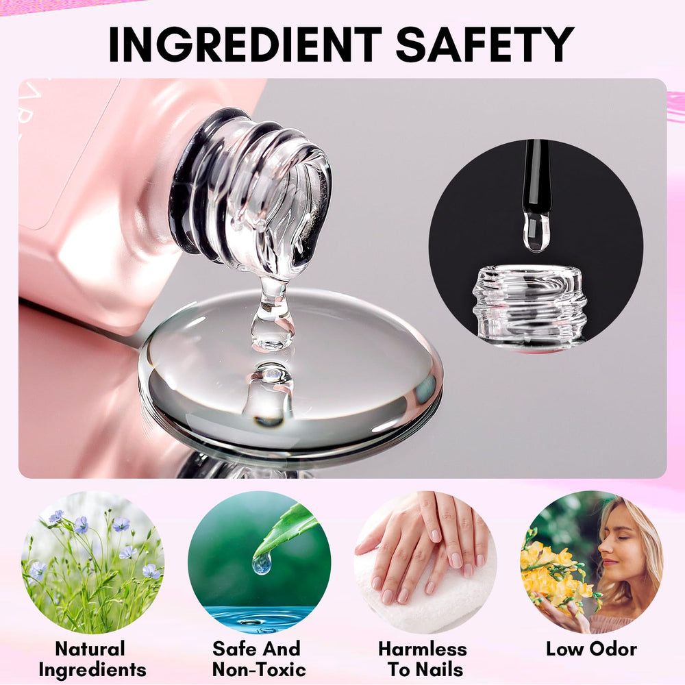 Makartt kit usage steps 8ml demonstrates at-home gel nail prep