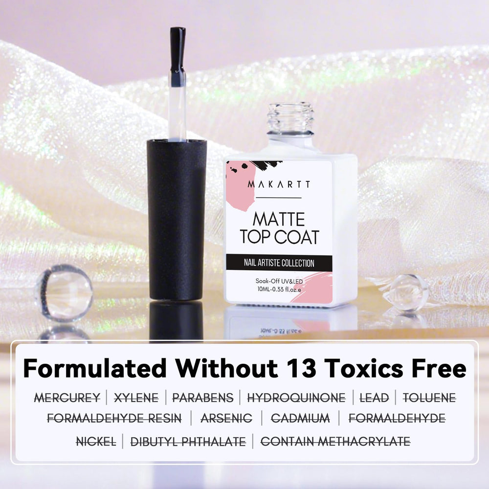 Makartt cruelty-free, low-odor formula emphasizes comfortable nails.