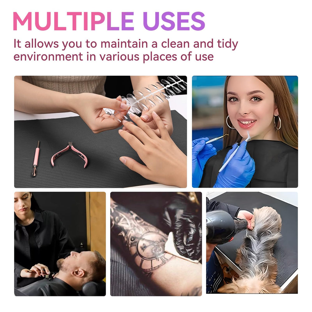 Makartt multi-use mats double as tattoo, beauty pads, or disposable bibs.