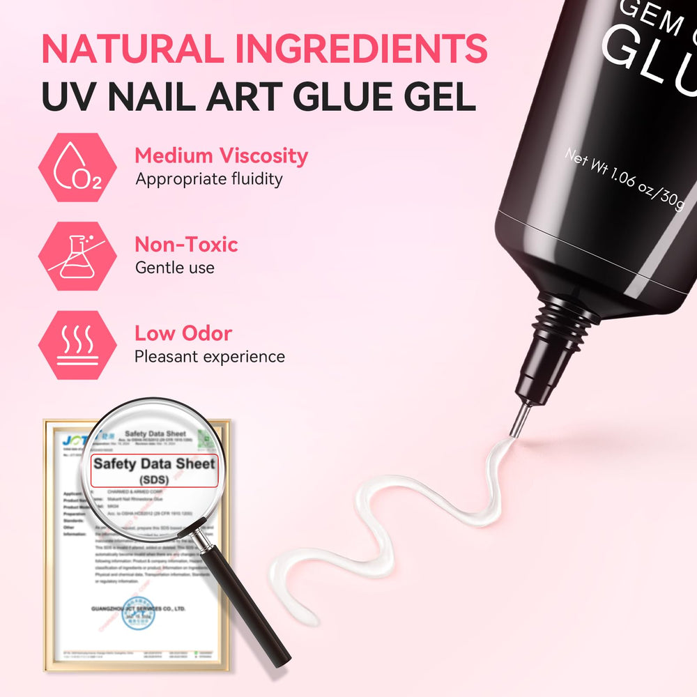 Makartt Glue vegan and cruelty-free option for nail art lovers