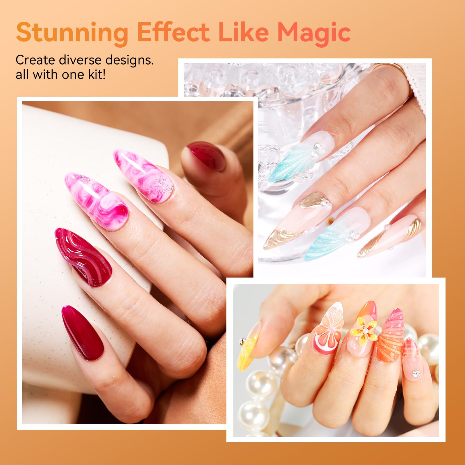 Makartt Nail Art Kit Dual Techniques enables versatile DIY looks
