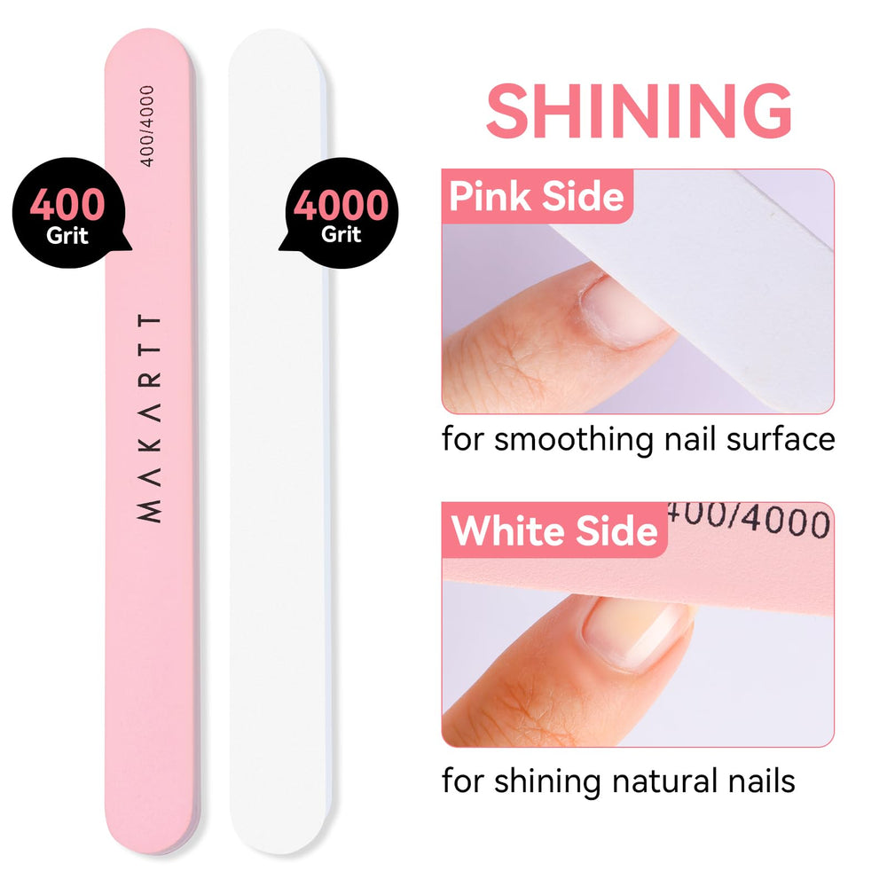 Makartt buffer 400/4000 grit delivers a high-gloss finish for shine.