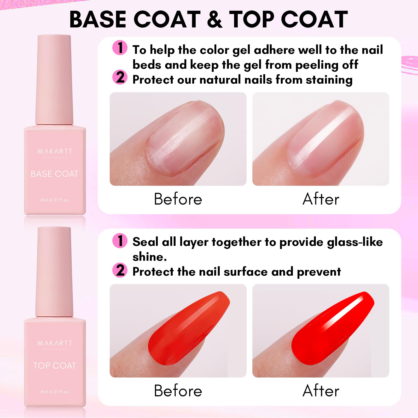 Makartt nail dehydrator 8ml preps nails for better gel adhesion